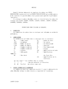 LS650 Catalog preface