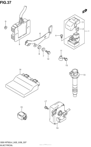 GSX-R750 Electrical (Gsx-R750L4 E33)