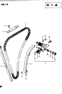 GSX250 Держатель направляющей