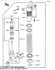 Абсорбер удавный в сборе задний