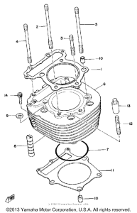 TT500H Цилиндры