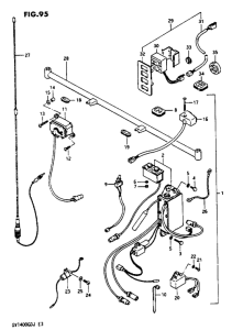 GV1400 Cb radio kit optional
