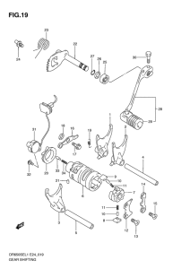 DR650 Переключение передач
