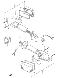 GSX-R1100 Поворотники