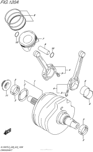 VL1500T Коленвал