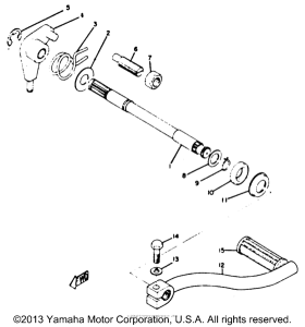 TD2 Вал переключения