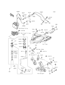 ZG1400 Rear Master Cylinder(1 / 2)