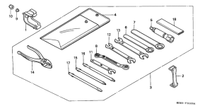 XRV650 Инструмент