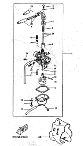 CW50RS Карбюратор