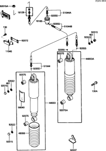ZG1200 Подвеска  /  амортизатор