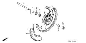 CM125C Transom + tube