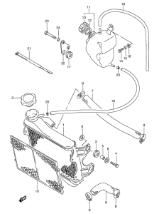 RG80 Радиатор