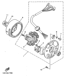 YN50R Генератор
