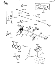 KZ1000 Электрика