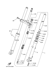 XG250 ﾌﾛﾝﾄﾌｵｰｸ
