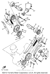 XV920J Camshaft-chain