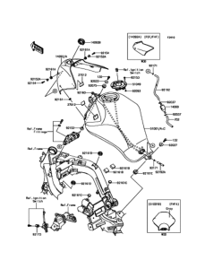 EX400 フューエルタンク