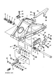 TZR250RSP ﾘﾔｱｰﾑ
