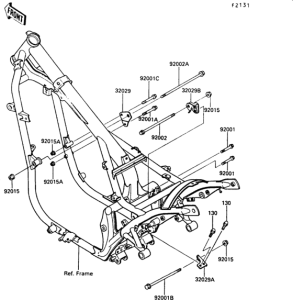 EN450 Рама ,крепежные детали