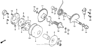 NX50 Drive face + kick starter