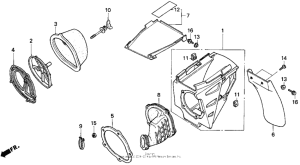 CR125R Воздушный фильтр
