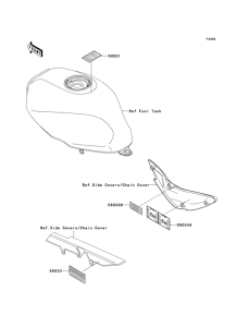 ER500 Лейбл предостережения