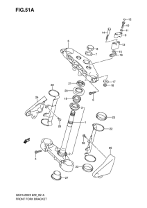 GSX1400 Траверса нижняя