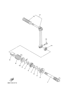TTR110E Стартер