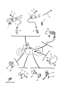 XVS400 ｴﾚｸﾄﾘｶﾙ 2