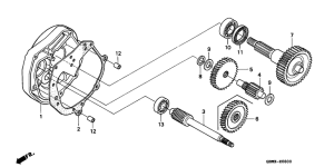 SFX50 Трансмиссия