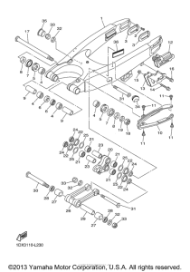 WR450FD Бугель