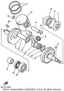 RT180B Коленвал,поршни