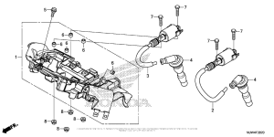 CB500X (ABS) Катушка зажигания