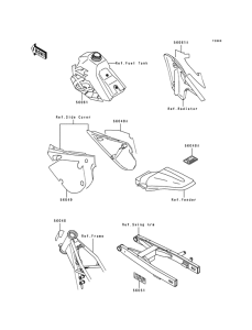 KX100 Наклейки