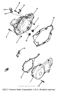 TT250H Боковые крышки