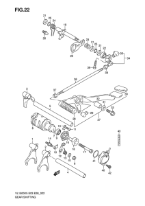 VL1500 Переключение передач