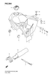 DR-Z400 Tank fuel