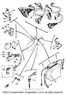 SR250H Электрика