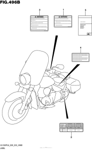 VL1500T Label (Vl1500Tl6 E33)