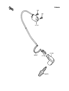KX60 Катушка зажигания