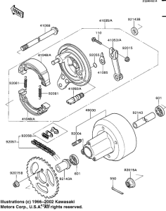 KD80 Задняя втулка