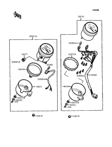 EL250 Спидометр