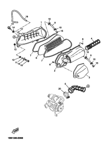 YP125R Масляный насос