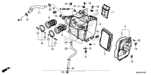 CMX500 Воздушный фильтр