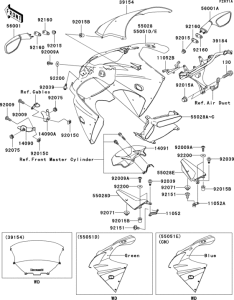 ZX900 Cowling(zx900-f2)