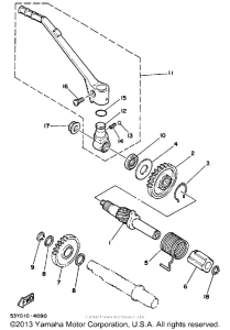 TY350N Стартер