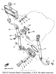 FJ600NC Масляный картер
