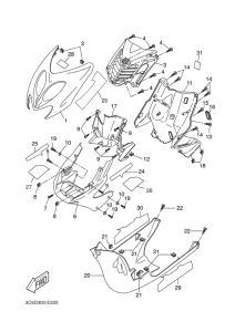 YQ50L Ветровое стекло
