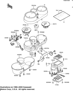 KZ1100 Спидометр