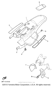 PW50A Боковые обтекатели
